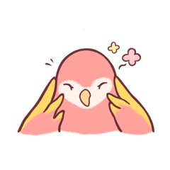 [LINEスタンプ] インコモモコちゃん