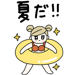 [LINEスタンプ] ノスタルジックピープル 夏2の画像（メイン）