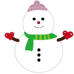 [LINEスタンプ] 唯一無二の雪だるまを貼り合わせよう！！の画像（メイン）