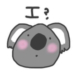 [LINEスタンプ] へたコアラのスタンプ03