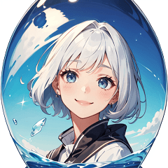 [LINEスタンプ] アニメ系美少女スタンプ ver3