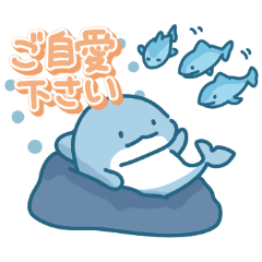 [LINEスタンプ] イルカの日常色々2（敬語）