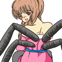 [LINEスタンプ] ガール・スパイダー・ガール