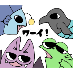 [LINEスタンプ] ゆるモンのスタンプ