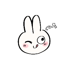 [LINEスタンプ] うさちゃん？！