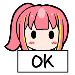 [LINEスタンプ] 日常 凛ちゃんシンプルスタンプ