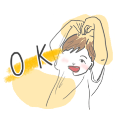 [LINEスタンプ] 子どもとやりとり