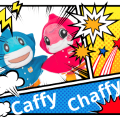 [LINEスタンプ] キャッフィー・チャッフィー！第3弾☆