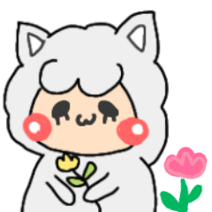 [LINEスタンプ] あるぱぁかちゃん