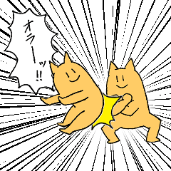 [LINEスタンプ] ねこのようせい～エンジョイコンボ～