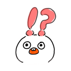 [LINEスタンプ] うさぎさんかどうかも怪しい