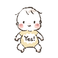 [LINEスタンプ] 赤ちゃんおめかし