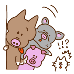 [LINEスタンプ] ぴんくのハナのなかまたち