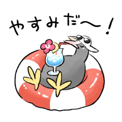 [LINEスタンプ] ゆるふわ野鳥スタンプ3