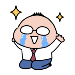 [LINEスタンプ] サラリーマンの日常【家族連絡】