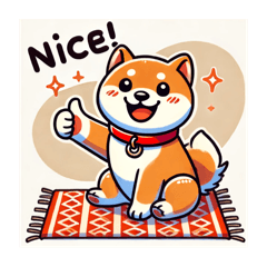 [LINEスタンプ] 柴犬の日常スタンプ①