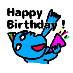 [LINEスタンプ] お誕生日♪英語で祝おう