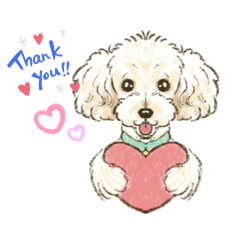 [LINEスタンプ] My Dog Stickers-Mocha-