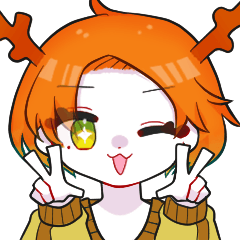 [LINEスタンプ] 橙龍ちゃん★組み合わせて使える