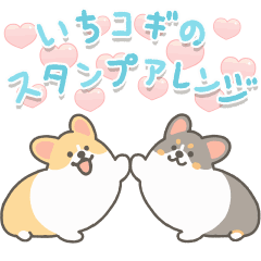 [LINEスタンプ] うごく！いちコギのスタンプアレンジ