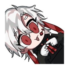 [LINEスタンプ] リボンガールの悩み