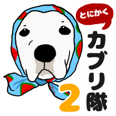 [LINEスタンプ] カブリ隊2nd-エディション