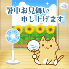 [LINEスタンプ] アレンジ専用♪夏背景