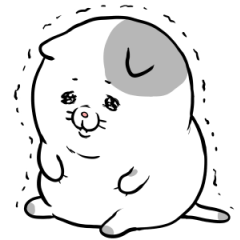 [LINEスタンプ] やさしい猫のポンちゃん 2