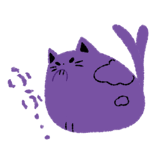 [LINEスタンプ] ネコ色スタンプ