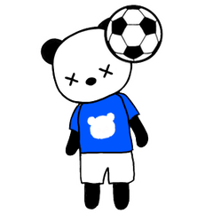 [LINEスタンプ] さかパン2【サッカー好きパンダ＊アレンジ