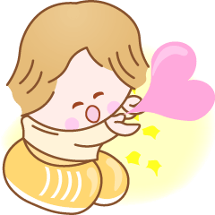 [LINEスタンプ] ☆組み合わせて☆笑顔で元気なスタンプの画像（メイン）