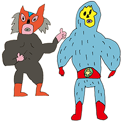 [LINEスタンプ] ナイスなルチャリブレ