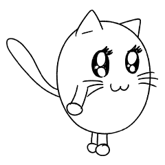 [LINEスタンプ] ププのにゃーにゃん