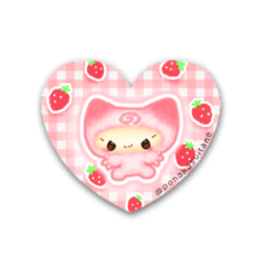 [LINEスタンプ] puq（ぷきゅ）fancy flake stickers.