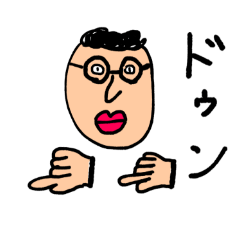 [LINEスタンプ] はんぞーの手描きスタンプ第4弾だドゥン！