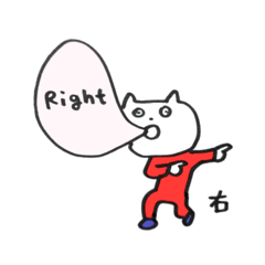 [LINEスタンプ] Rachel OmeletのEnglishネコりんスタンプ