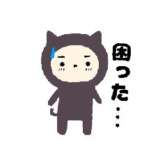 [LINEスタンプ] タイツねこの挨拶、返答スタンプです