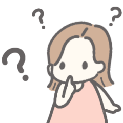 [LINEスタンプ] 外はねヘアの女の子♡基本スタンプ