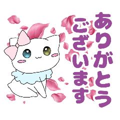 [LINEスタンプ] ねこにゃん(夏)