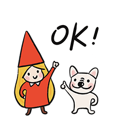 [LINEスタンプ] ファ・ドゥとエルフの癒しの日常