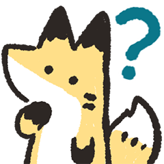 [LINEスタンプ] ゆるいおきつね