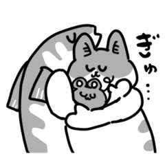 [LINEスタンプ] サバとサバトラときどきネズミスタンプ