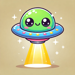 [LINEスタンプ] UFOくんスタンプ