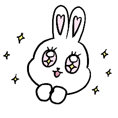 [LINEスタンプ] ピンク ウサギ