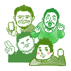 [LINEスタンプ] The 大嶌さん