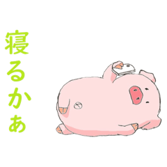 [LINEスタンプ] ブタ 豚 ぶた ぶたさん