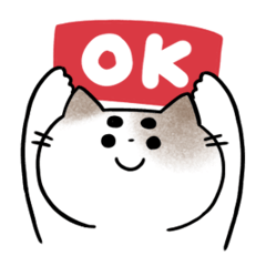 [LINEスタンプ] まろまゆねこ！