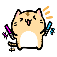 [LINEスタンプ] トラねこの日常