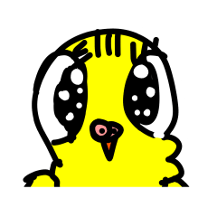 [LINEスタンプ] アーヤの黄色いインコスタンプ第2弾