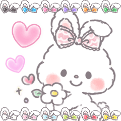 [LINEスタンプ] リボンギャルズ 15 - アレンジ・写真加工 2